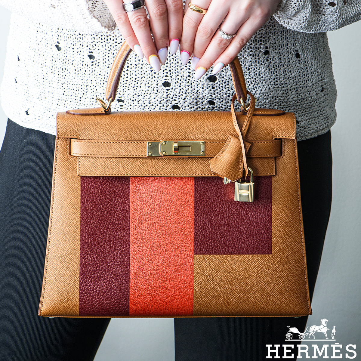 Hermès Kelly 28 Capucine Sellier Epsom Gold Hardware GHW — The